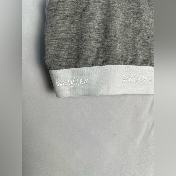 NWT Honeydew Heather Gray Size Large Charlie Strappy Racerback Soft Bralette - Picture 5 of 5